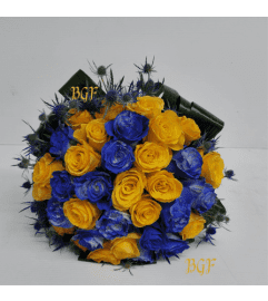 Colorful Splash Bouquet. An arrangement by Aventura Glamour Flowers. Colorful Splash Bouquet. An arrangement by Aventura Glamour Flowers.