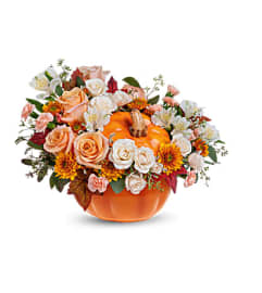 Hello Pumpkin Bouquet. An arrangement by Elegant Florist. Hello Pumpkin Bouquet. An arrangement by Elegant Florist.