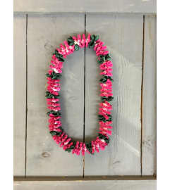 Ribbon Lei #05. An arrangement by Royal Louis Florist.
