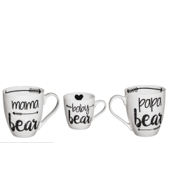 Bear Family Cup Set I. An arrangement by Awesome Blossom.