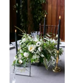 2023 Holiday Special. An arrangement by Foraged Floral of Cape Cod.
