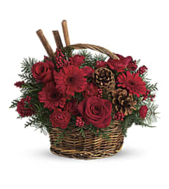 Warming Wishes. An arrangement by L and J Blooms.