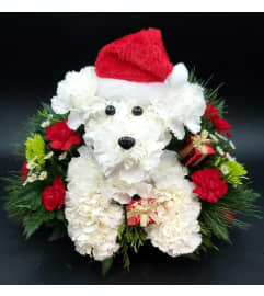 Holly Jolly Juniper. An arrangement by Hours of Flowers.