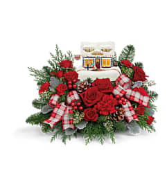 Sweet Shoppe Bouquet - Thomas Kinkade. An arrangement by Love Story Florist.