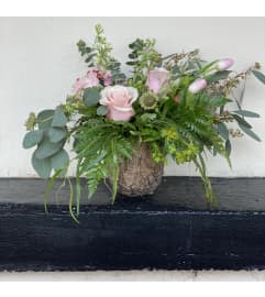 Woodland Design. An arrangement by The Petal and the Stem.