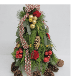 Wonderful Christmas. An arrangement by Brickell Exclusive Blooms. Wonderful Christmas. An arrangement by Brickell Exclusive Blooms.