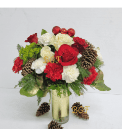 Special Christmas. An arrangement by Brickell Exclusive Blooms. Special Christmas. An arrangement by Brickell Exclusive Blooms.