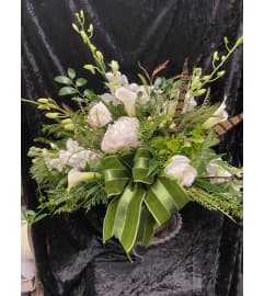 Feather Weather. An arrangement by Flower Snobs at Cityview.