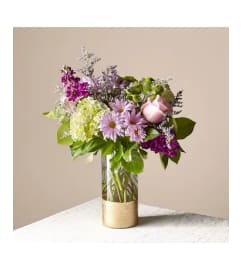 The ATC Lavender Bliss Bouquet. An arrangement by A Touch of Class Flowers and Drapery.