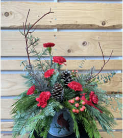 Flower Trends Country Cardinal. An arrangement by Flower Trends Florists. Flower Trends Country Cardinal. An arrangement by Flower Trends Florists.