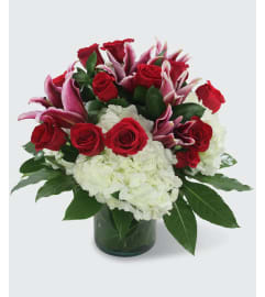 Luxurious Romance. An arrangement by Flower Lane.