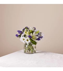 Blue Daydreams. An arrangement by L and J Blooms.