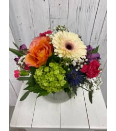 Blushing Blossoms by Avenida. An arrangement by Avenida Flowers.