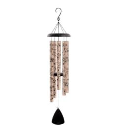 44 Cardinals Appear Line Art Sonnet Chime. An arrangement by Ed's Floral and Gifts.