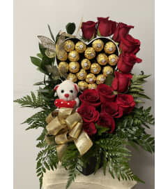Thousand miles away. An arrangement by Floreria Mexico.