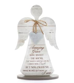 Angel Figure Large Amazing Grace. An arrangement by The Flower Hut.
