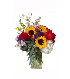 Be My Galentine. An arrangement by Blue Iris Florist.