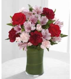 FTD Love In Bloom Bouquet. An arrangement by Balloon Bouquets Plus.