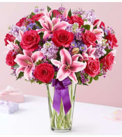 Colorful Bliss of Joy. An arrangement by Brickell Exclusive Blooms.