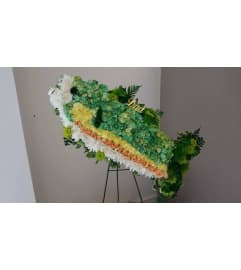 funcustomfish. An arrangement by Gardenfairy Florist.