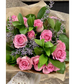Very's Pretty in Pink Roses. An arrangement by Very's Flowers.