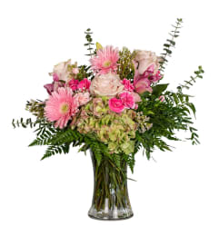 Happy Hydrangea. An arrangement by Deer Valley Florist and Flower Delivery.