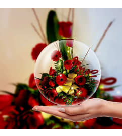 CUSTOM VALENTINE LOVE YOU FOREVER. An arrangement by A Loving Touch Florist.