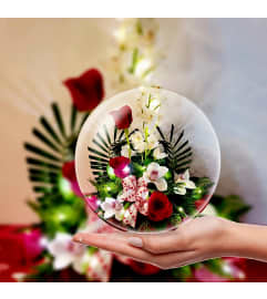 CUSTOM VALENTINE PERFECT LOVE. An arrangement by A Loving Touch Florist.