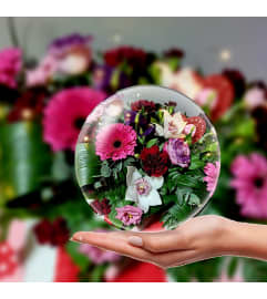 CUSTOM VALENTINE SWEET LOVE. An arrangement by A Loving Touch Florist.