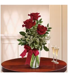 With Thoughts of You. An arrangement by Palmetto Gardens Florist.