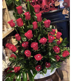 The Hubba Hubba. An arrangement by New Britain Flower Shop.
