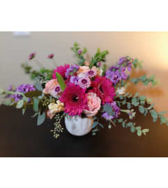 Pink and Lavender Sweetness. An arrangement by Flowers by Nancy Joslin. Pink and Lavender Sweetness. An arrangement by Flowers by Nancy Joslin.