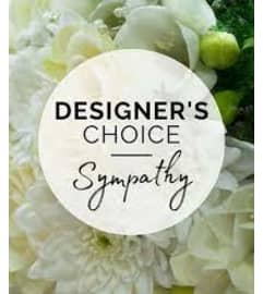 Designer's Choice Sympathy Flower Arrangement. An arrangement by Flower Lane.
