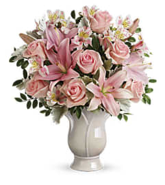 TENDER BOUQUET. An arrangement by J.D. Ballantine's Flowers and Gifts.