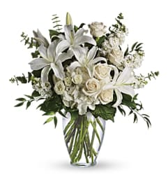 DREAMS FROM THE HEART ARRANGEMENT. An arrangement by J.D. Ballantine's Flowers and Gifts.