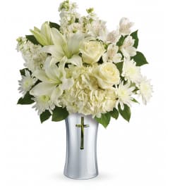 The Teleflora Shining Spirit Bouquet. An arrangement by Fendley Florists.
