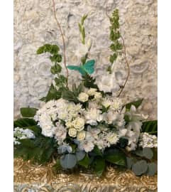 Heavenly Butterly. An arrangement by Seasons Change Designs.