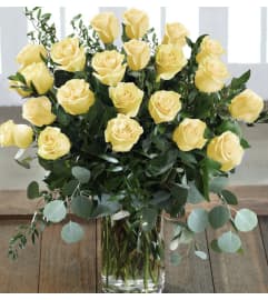 Yellow Spring Bouquet. An arrangement by Seasons Change Designs.