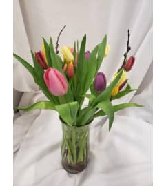 best of Tulips. An arrangement by Jane's Floral Dreams.