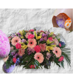 Perectly Pink Spring Custom Design. An arrangement by A Loving Touch Florist.