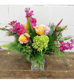 Spring Fresh. An arrangement by The Garden Gate Gifts and Florals.