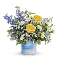 Seaside Dreams Bouquet. An arrangement by Flowers of Jacksonville.
