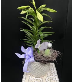 Marivel's Loving Easter. An arrangement by Marivel's Florist and Gifts.