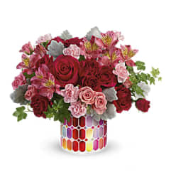 Mosaic Of Love Bouquet. An arrangement by Flowers of Jacksonville.