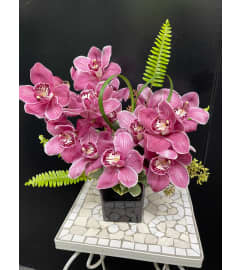 Marivel's Pink Petal Serenade. An arrangement by Marivel's Florist and Gifts.