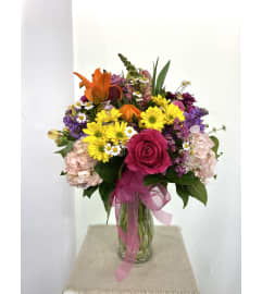 Springtime Dance. An arrangement by Commerce Flowers.