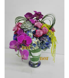 Sheer Grace. An arrangement by Brickell Exclusive Blooms. Sheer Grace. An arrangement by Brickell Exclusive Blooms.