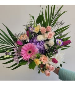 Spring Cut flower Bouquet. An arrangement by Flower Trends Florists.