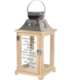 THOSE WE LOVE LANTERN. An arrangement by J.D. Ballantine's Flowers and Gifts.