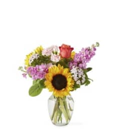 FTD Yellow Brick Road Bouquet. An arrangement by Fendley Florists.